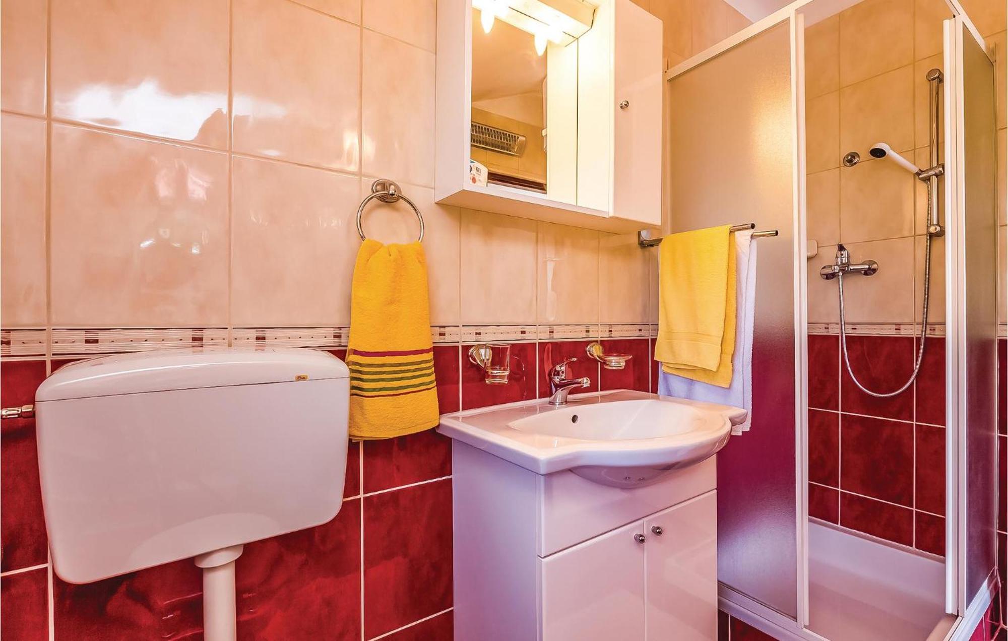 Lovely Apartment In Krk With Wifi Brzac Bagian luar foto