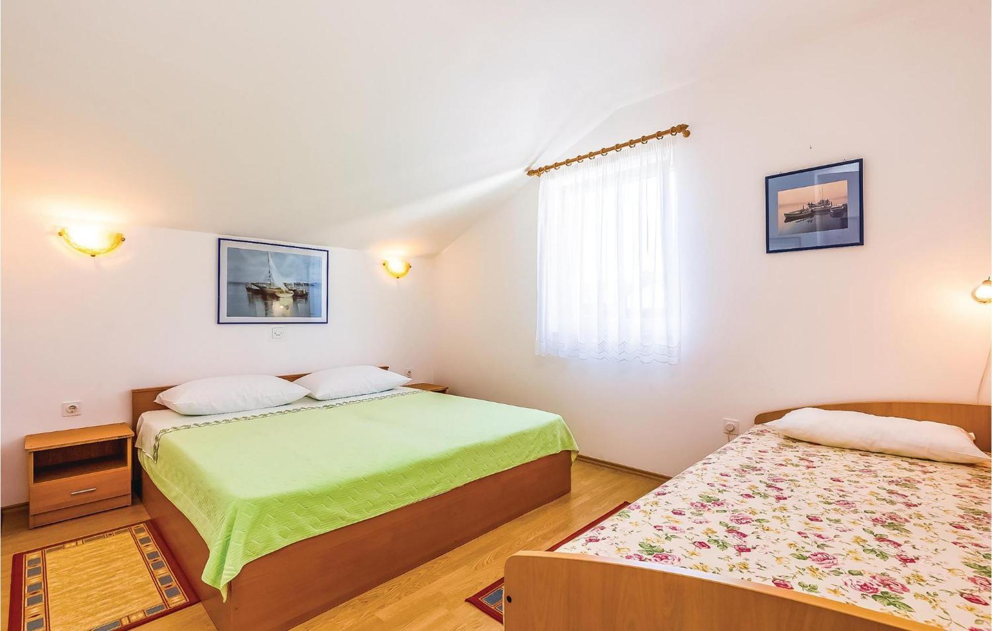 Lovely Apartment In Krk With Wifi Brzac Bagian luar foto