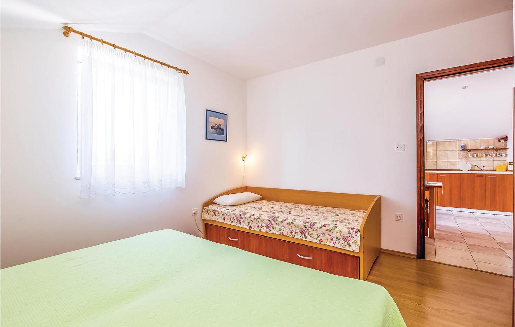 Lovely Apartment In Krk With Wifi Brzac Bagian luar foto